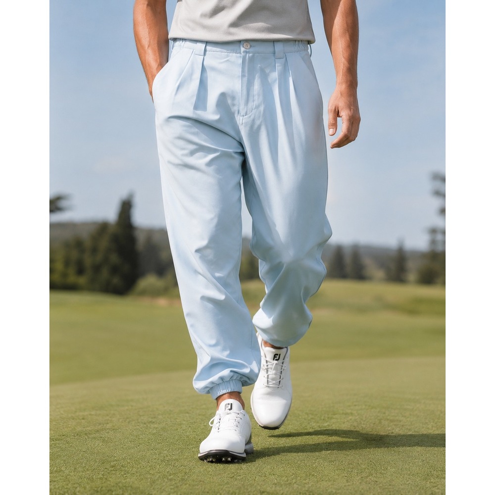 Vintage Golf Knickers St. Andrews Polyester Golf Pants Mens 36 Blue Traditional